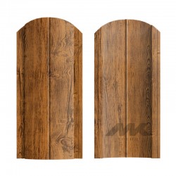 ШТАКЕТНИК ЕВРОПЛАНКА 130мм ЗОЛОТОЙ ДУБ ДВУСТОРОННИЙ ПОД ДЕРЕВО МК-ТРЕЙД