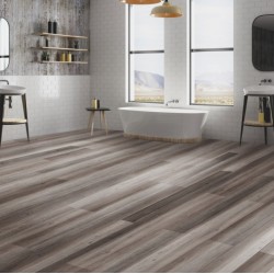 КВАРЦ-ВИНИЛОВЫЙ ЛАМИНАТ SPC CRONAFLOOR WOOD ДУБ ГОРНЫЙ ZH-81109-1