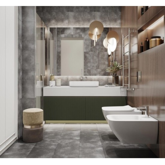 КВАРЦ-ВИНИЛОВЫЙ ЛАМИНАТ SPC CRONAFLOOR STONE ТОРНАДО ДЫМЧАТЫЙ BD-1790-10