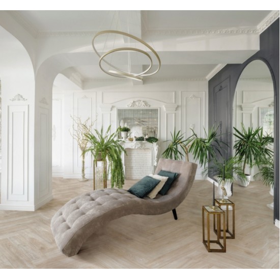 КВАРЦ-ВИНИЛОВЫЙ ЛАМИНАТ SPC CRONAFLOOR HERRINGDONE ДУБ НИЦЦА H002