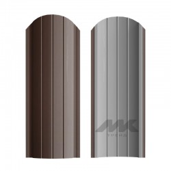 ШТАКЕТНИК РУБИН 103мм ШОКОЛАДНО-КОРИЧНЕВЫЙ ОДНОСТОРОННИЙ ГЛЯНЦЕВЫЙ МК-ТРЕЙД