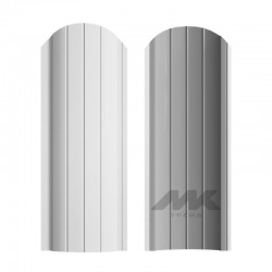 ШТАКЕТНИК РУБИН 103мм БЕЛЫЙ ОДНОСТОРОННИЙ ГЛЯНЦЕВЫЙ МК-ТРЕЙД