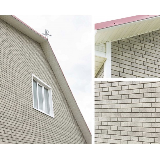 ФАСАДНАЯ ПАНЕЛЬ КЛИНКЕР БАЛТИК ХОЛОДНЫЙ ЦЕМЕНТ 1950х292мм СТОУН-ХАУС S-LOCK Ю-ПЛАСТ