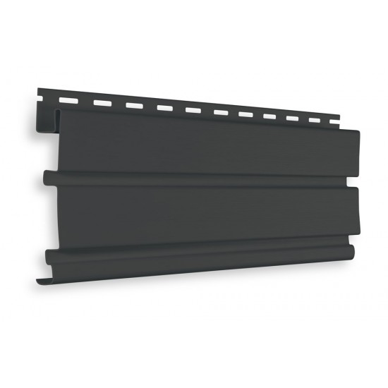 ДОБОР ГРАФИТОВЫЙ 110мм 3,05м ДЛЯ САЙДИНГА И ФАСАДНЫХ ПАНЕЛЕЙ Ю-ПЛАСТ