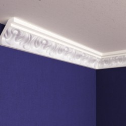 Плинтус потолочный С121/45 2м (СОЛИД)