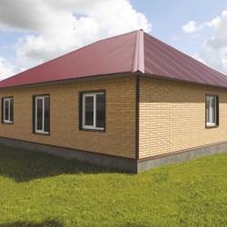 ФАСАДНАЯ ПАНЕЛЬ КЛИНКЕР БАЛТИК СВЕТЛАЯ МЕДЬ 1950х292мм СТОУН-ХАУС S-LOCK Ю-ПЛАСТ