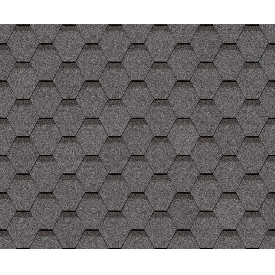 ГИБКАЯ ЧЕРЕПИЦА СОТА СЕРАЯ DOCKE-PIE STANDART