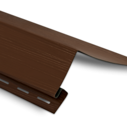 ОКОЛООКОННАЯ ПЛАНКА 215мм КОРИЧНЕВАЯ 3,05м ДЛЯ САЙДИНГА Ю-ПЛАСТ