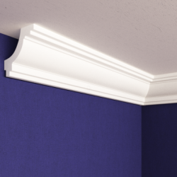Плинтус потолочный С30/45 2м (СОЛИД)