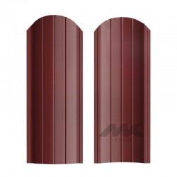 ШТАКЕТНИК РУБИН 103мм ТЕМНО-ВИШНЕВЫЙ ДВУСТОРОННИЙ ГЛЯНЦЕВЫЙ МК-ТРЕЙД