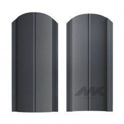 ШТАКЕТНИК ЕВРОПЛАНКА 130мм СЕРЫЙ ГРАФИТ ДВУСТОРОННИЙ ГЛЯНЦЕВЫЙ МК-ТРЕЙД