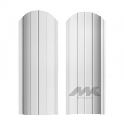 ШТАКЕТНИК РУБИН 103мм ТЕЛЕГРЕЙ ДВУСТОРОННИЙ ГЛЯНЦЕВЫЙ МК-ТРЕЙД