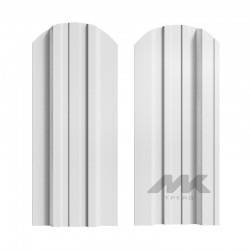 ШТАКЕТНИК ТРАПЕЦИЯ 118мм ТЕЛЕГРЕЙ ДВУСТОРОННИЙ ГЛЯНЦЕВЫЙ МК-ТРЕЙД