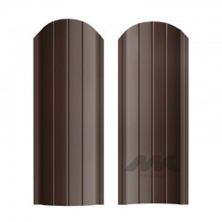 ШТАКЕТНИК РУБИН 103мм ШОКОЛАДНО-КОРИЧНЕВЫЙ ДВУСТОРОННИЙ ГЛЯНЦЕВЫЙ МК-ТРЕЙД