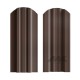 ШТАКЕТНИК ТРАПЕЦИЯ 118мм ШОКОЛАДНО-КОРИЧНЕВЫЙ ДВУСТОРОННИЙ ГЛЯНЦЕВЫЙ МК-ТРЕЙД