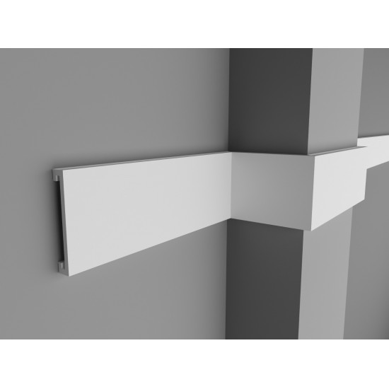 ПЛИНТУС НАПОЛЬНЫЙ ДЮРОПОЛИМЕРНЫЙ UHD ARCA-80 2000х80мм FAMILY PLINTUS