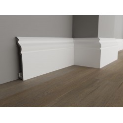 ПЛИНТУС НАПОЛЬНЫЙ ДЮРОПОЛИМЕРНЫЙ UHD FIUME-100 2000х100мм FAMILY PLINTUS