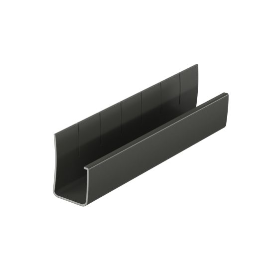 ГИБКИЙ J-ПРОФИЛЬ ШОКОЛАД 3,81м ДЛЯ САЙДИНГА (DOCKE)