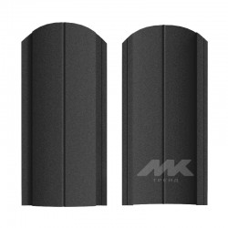 ШТАКЕТНИК ЕВРОПЛАНКА 130мм ЧЕРНО-СЕРЫЙ ДВУСТОРОННИЙ МАТОВЫЙ МК-ТРЕЙД