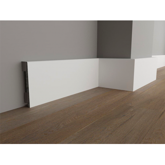 ПЛИНТУС НАПОЛЬНЫЙ ДЮРОПОЛИМЕРНЫЙ UHD P 060.11 2000х60мм FAMILY PLINTUS