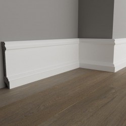 ПЛИНТУС НАПОЛЬНЫЙ ДЮРОПОЛИМЕРНЫЙ UHD TEATRO-80 2000х80мм FAMILY PLINTUS