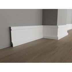 ПЛИНТУС НАПОЛЬНЫЙ ДЮРОПОЛИМЕРНЫЙ UHD TEATRO-80 2000х80мм FAMILY PLINTUS