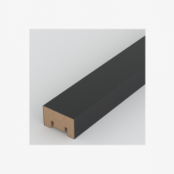 ИНТЕРЬЕРНАЯ РЕЙКА МДФ BLACK EDITION МИЛАНА 2,7м (STELLA)