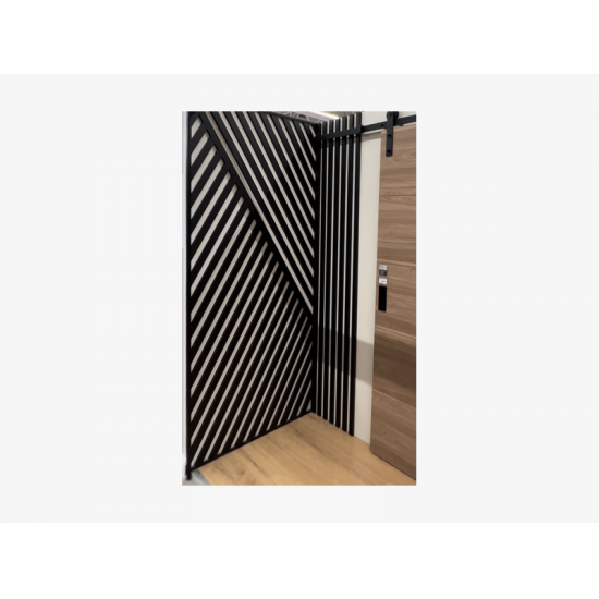 ИНТЕРЬЕРНАЯ РЕЙКА МДФ BLACK EDITION БРИОНА 2,7м (STELLA)