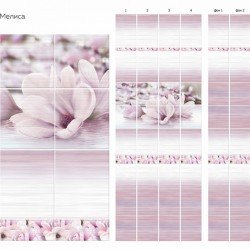 КОМПЛЕКТ ПАНЕЛЕЙ ПВХ МЕЛИСА 2700х1000мм (UNIQUE)