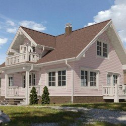 САЙДИНГ БРУС D6S КРЕМ-БРЮЛЕ 3600х300мм DOCKE PREMIUM