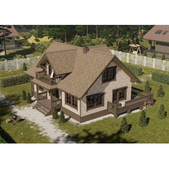 ГИБКАЯ ЧЕРЕПИЦА ШЕСТИГРАННИК СВЕТЛО-КОРИЧНЕВЫЙ DOCKE-PIE EURASIA