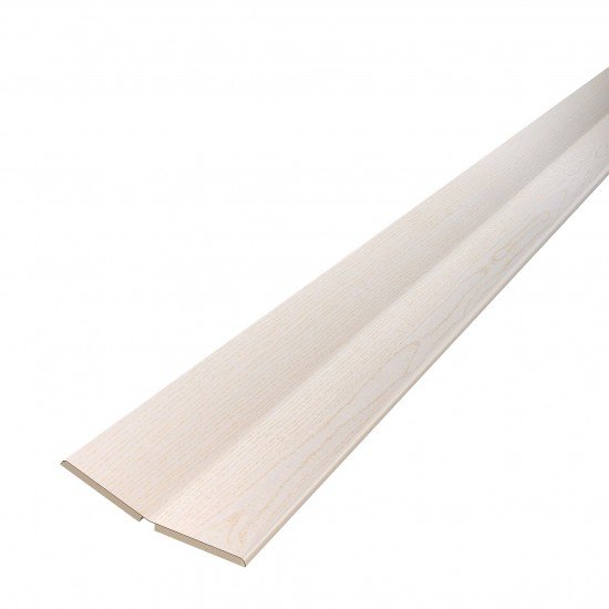 СКЛАДНОЙ УГОЛ МДФ ЯСЕНЬ БЕЛЫЙ 2,6м (СОЮЗ)