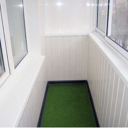 ВАГОНКА ПВХ БЕЛАЯ 3000*100 (SANRELIA)