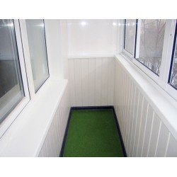 ВАГОНКА ПВХ БЕЛАЯ 3000*100 (SANRELIA)