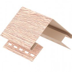 НАРУЖНЫЙ УГОЛ ХОКЛА ЛИСТВЕННИЦА СВЕТЛАЯ 3,05м ДЛЯ ФАСАДНЫХ ПАНЕЛЕЙ Ю-ПЛАСТ