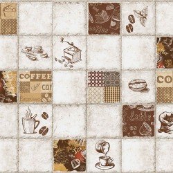 ПАНЕЛЬ ПВХ ЭСПРЕССО ПЛИТКА 964х484мм (GRACE)