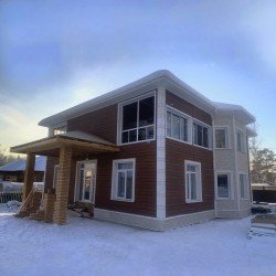 САЙДИНГ БРУС D6S МИНДАЛЬ 3600х300мм DOCKE LUX