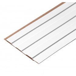 СТЕНОВАЯ ПАНЕЛЬ РЕЕЧНАЯ МДФ БЕЛАЯ LIGHT (WANDERWELT)