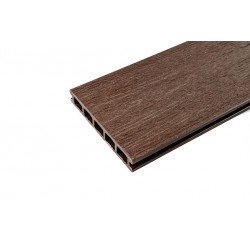ТЕРРАСНАЯ ДОСКА МПК 2D ТИСНЕНИЕ-ВЕЛЬВЕТ ШОКОЛАД 3,0х0,15м (ВЕРСТА)