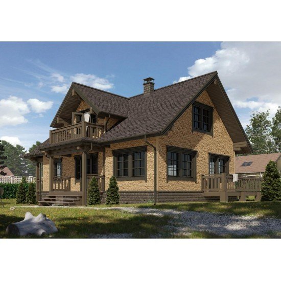 ФАСАДНАЯ ПАНЕЛЬ ROCKY ПЕКАН LUX 1787х285мм DOCKE