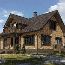 УГОЛ ДЕКОРАТИВНЫЙ ROCKY ПЕКАН LUX 400мм DOCKE