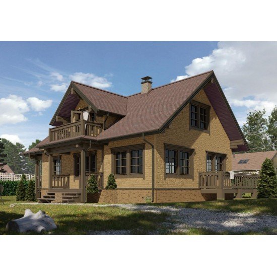 ФАСАДНАЯ ПАНЕЛЬ АЛТАЙ КОРИЦА STANDART 1196х426 DOCKE