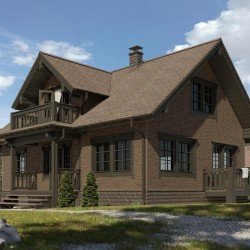 УГОЛ ДЕКОРАТИВНЫЙ АЛТАЙ ШОКОЛАД STANDART 426мм DOCKE