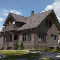 УГОЛ ДЕКОРАТИВНЫЙ СЛАНЕЦ КУРШАВЕЛЬ STANDART 432мм DOCKE