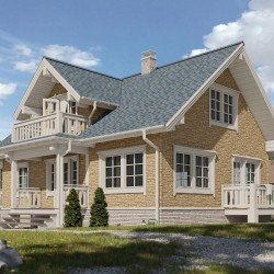 УГОЛ ДЕКОРАТИВНЫЙ СЛАНЕЦ ЦЕРМАТТ STANDART 432мм DOCKE