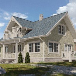 УГОЛ ДЕКОРАТИВНЫЙ СЛАНЕЦ ШАМОНИ STANDART 432мм DOCKE