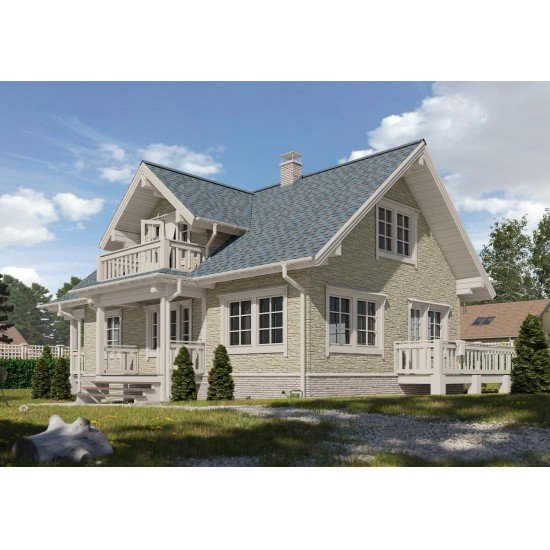 УГОЛ ДЕКОРАТИВНЫЙ СЛАНЕЦ ШАМОНИ STANDART 432мм DOCKE