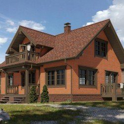 УГОЛ ДЕКОРАТИВНЫЙ BERG КИРПИЧНЫЙ PREMIUM 461мм DOCKE