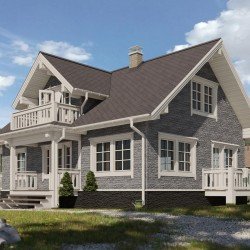 УГОЛ ДЕКОРАТИВНЫЙ STEIN БАЗАЛЬТ PREMIUM 426мм DOCKE