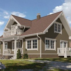 САЙДИНГ БРУС D6S СОСНА 3600х300мм DOCKE PREMIUM